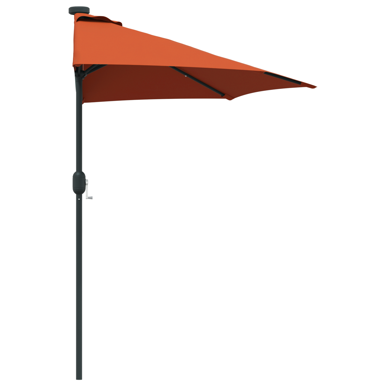 Hageparasol Terrakotta 294 x 150 x 224 cm stoff