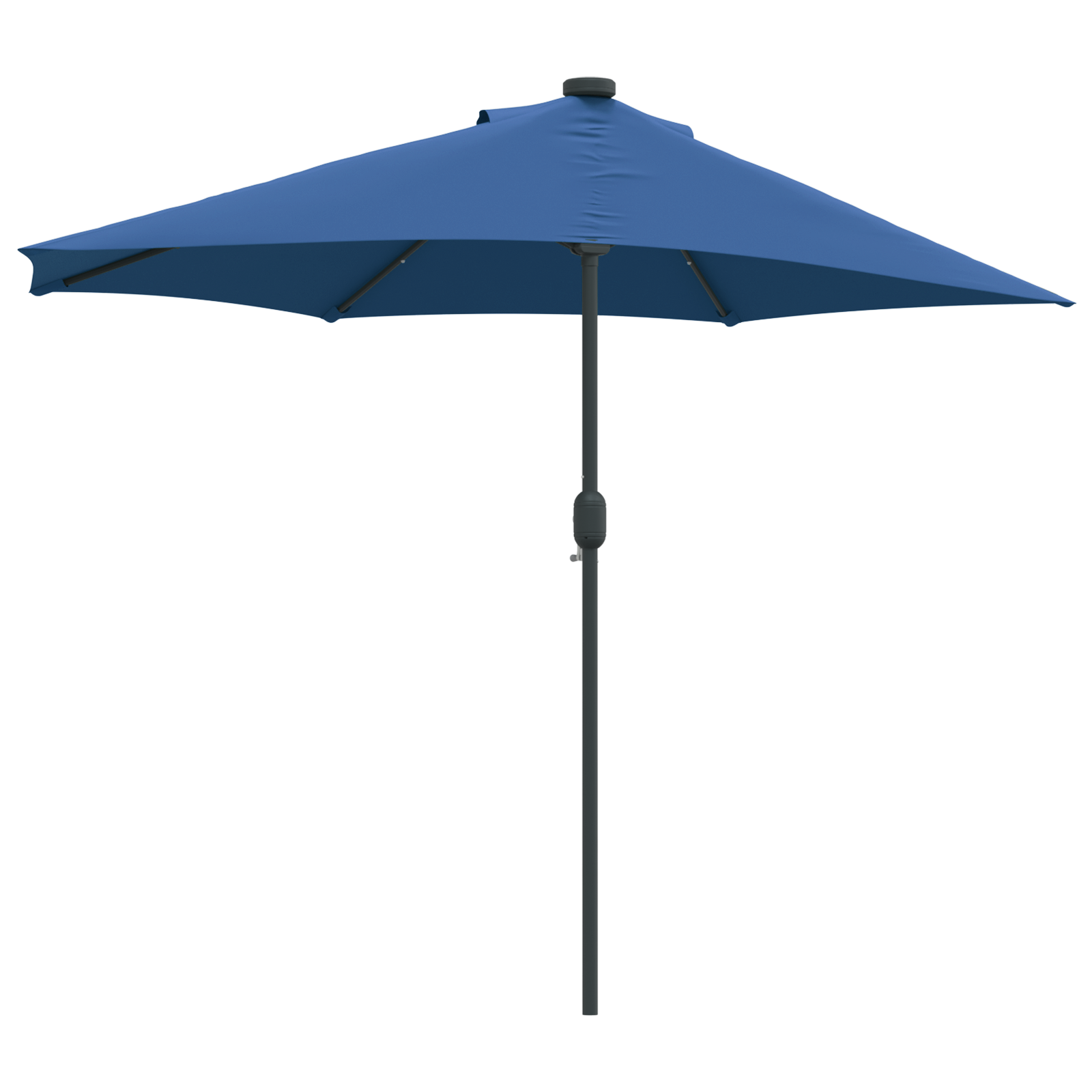 Hageparasol Azurblå 294 x 150 x 224 cm stoff