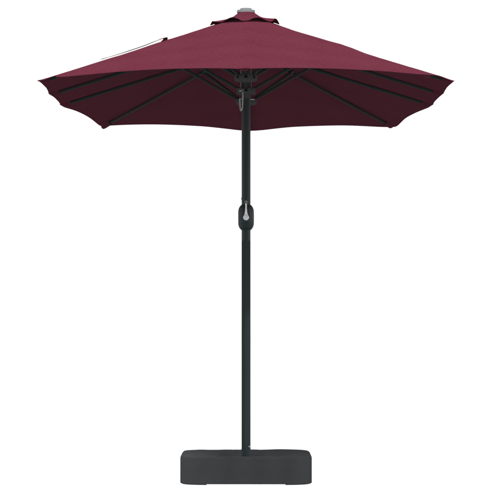 Hageparasol Vinrød 385 x 209 x 244 cm stoff