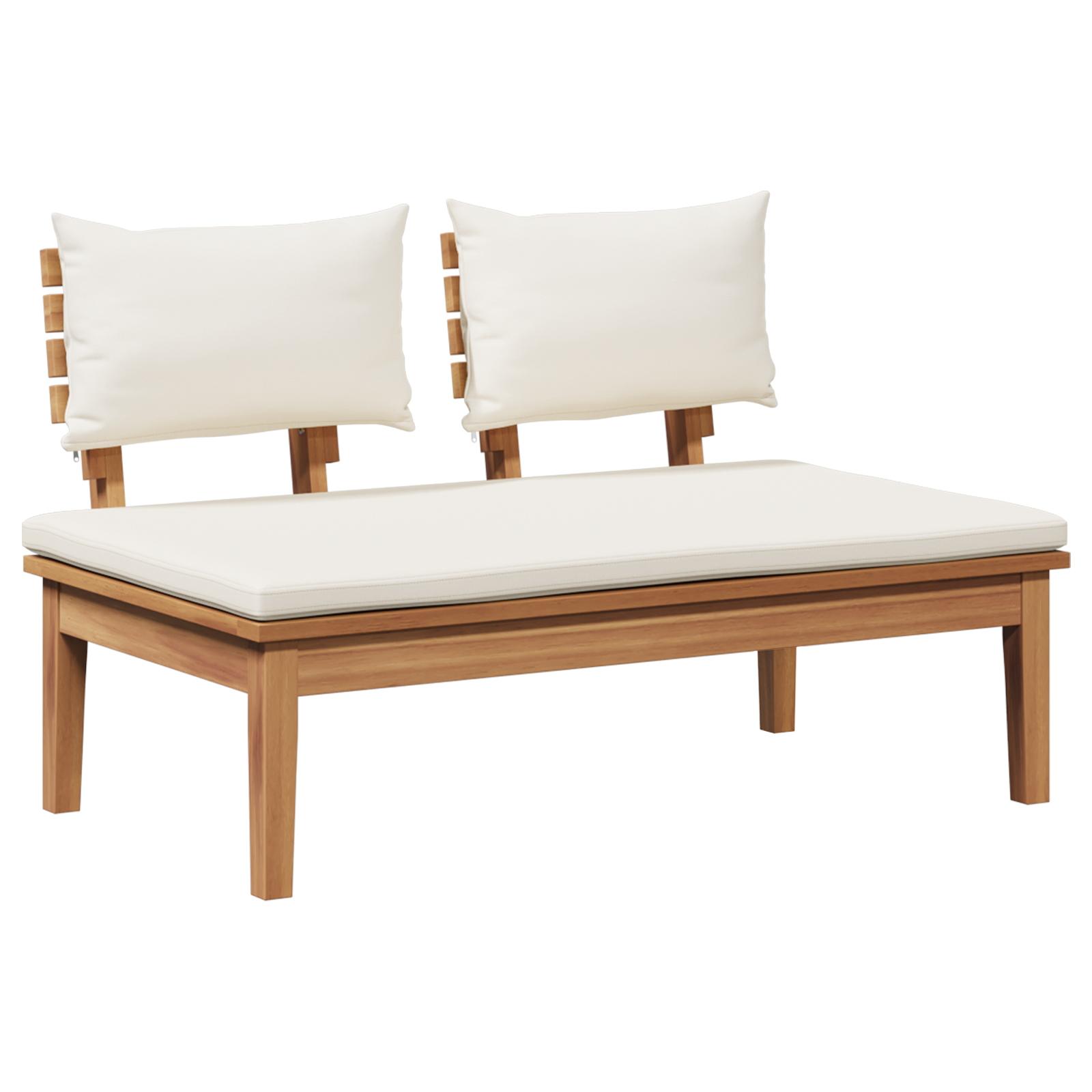 2-delt hagemøbelsett i solid teak