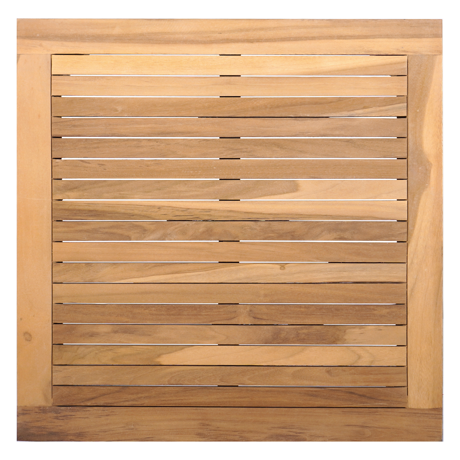 2-delt hagebenk sett solidt tre teak