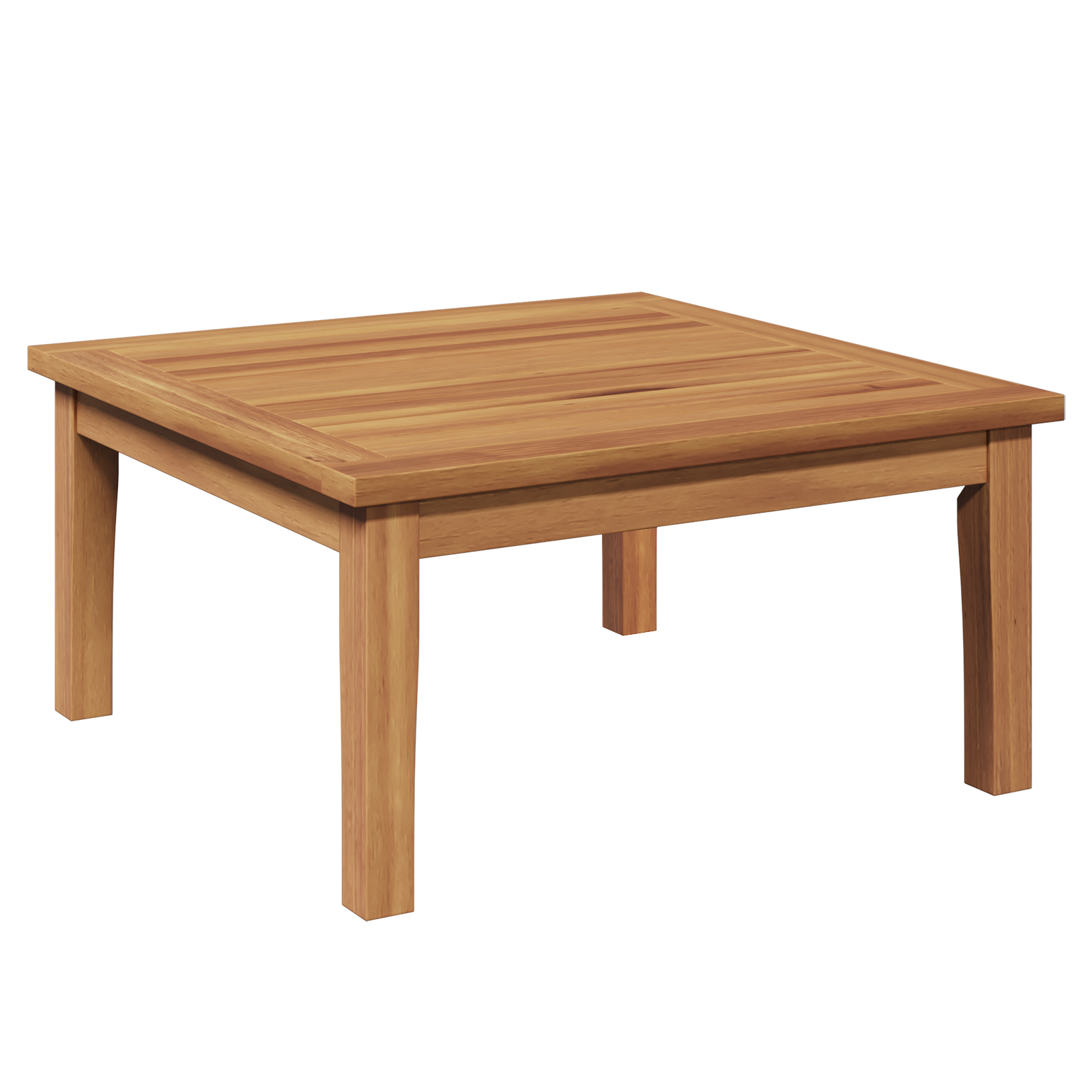 Hagebord 60x60x30 cm Solid Tre Teak