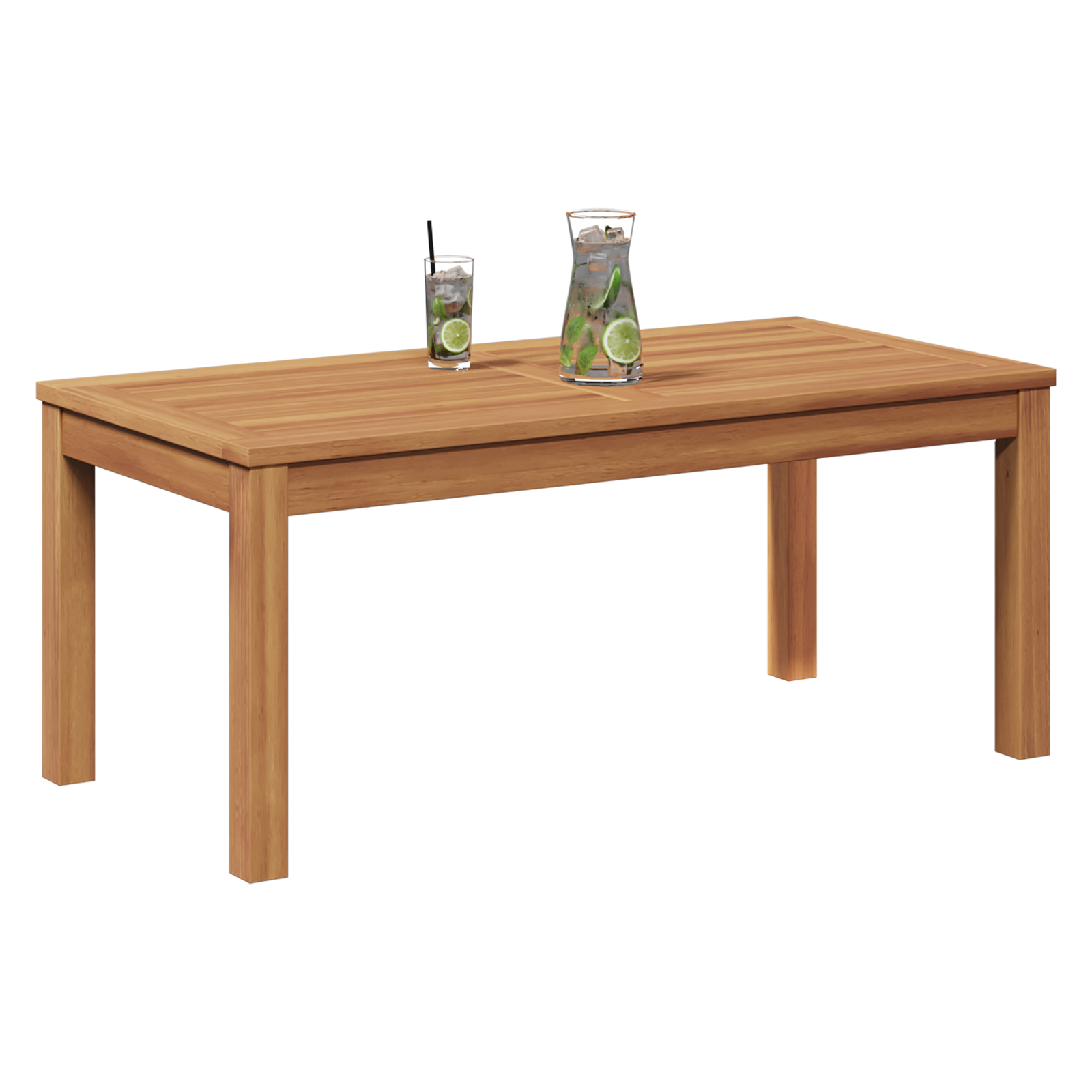 Hagebord Brun 95 x 45 x 40 cm Solid teaktre