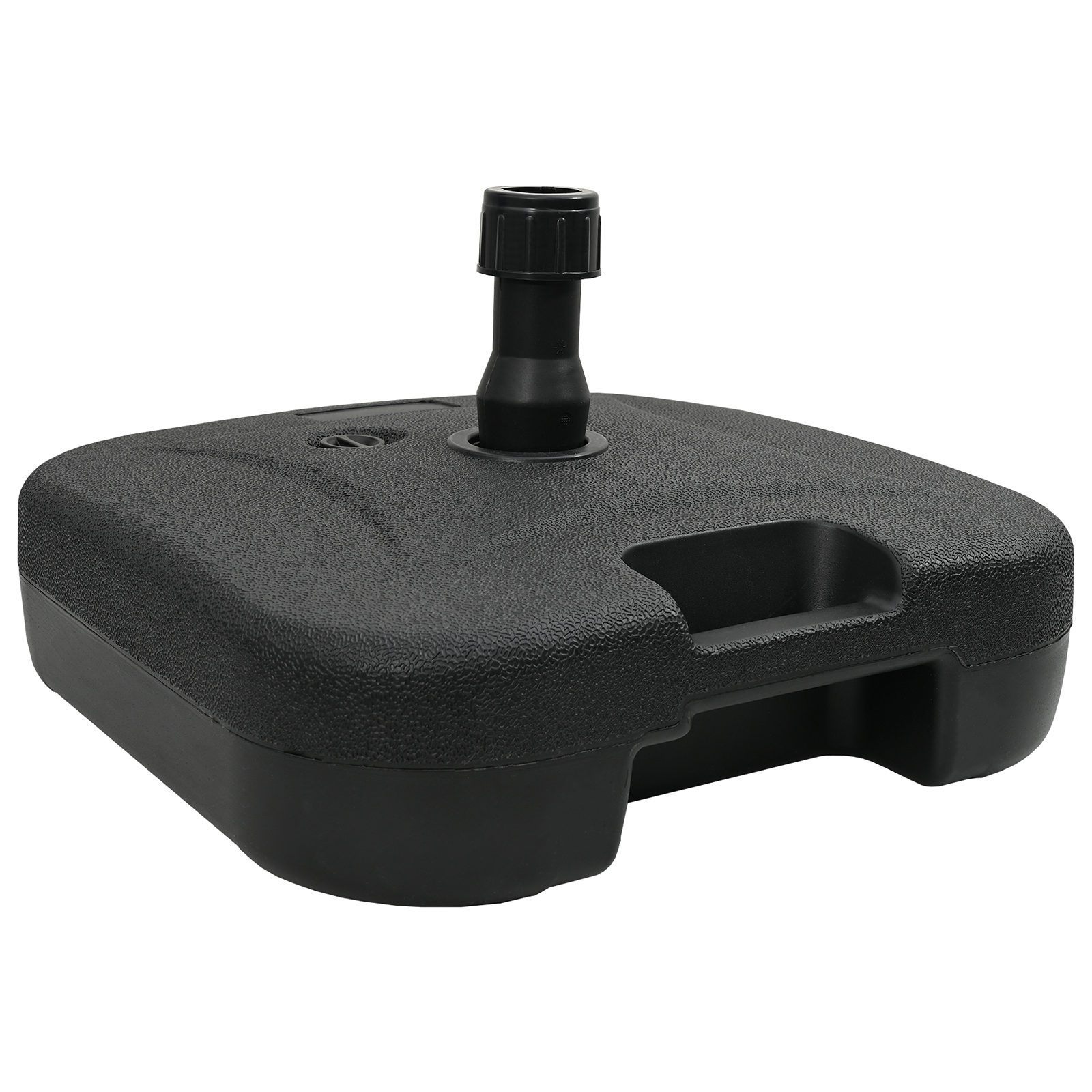 Utendørs parasolbase Svart 45 x 45 x 29.5 cm Plast