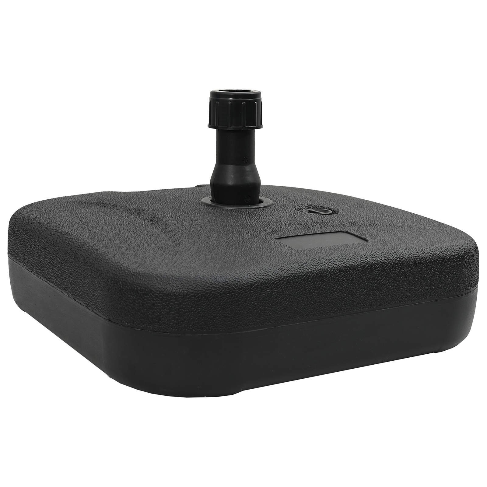 Utendørs parasolbase Svart 45 x 45 x 29.5 cm Plast