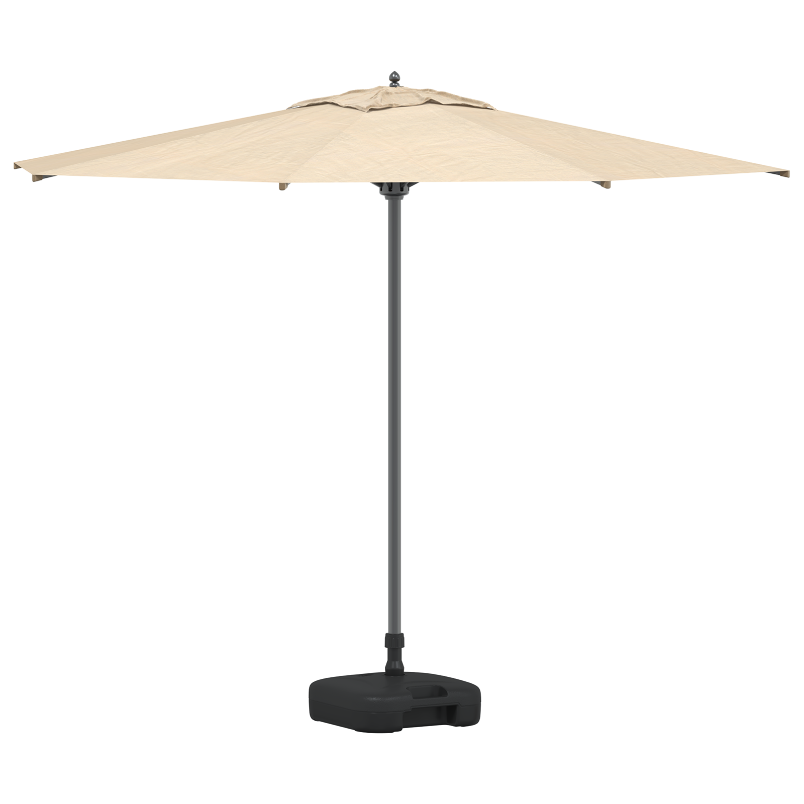 Utendørs parasolbase Svart 45 x 45 x 29.5 cm Plast