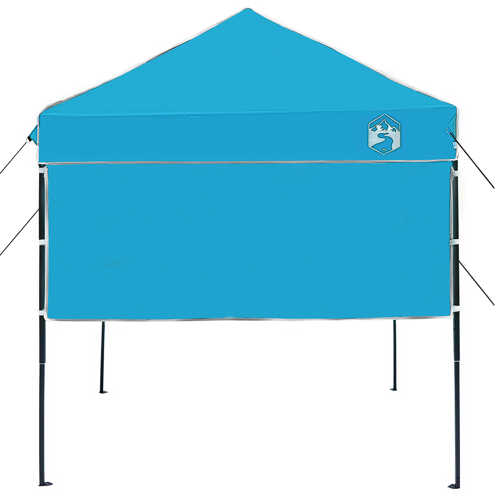 Canopy telt Blå 200 x 200 cm Oxford-stoff