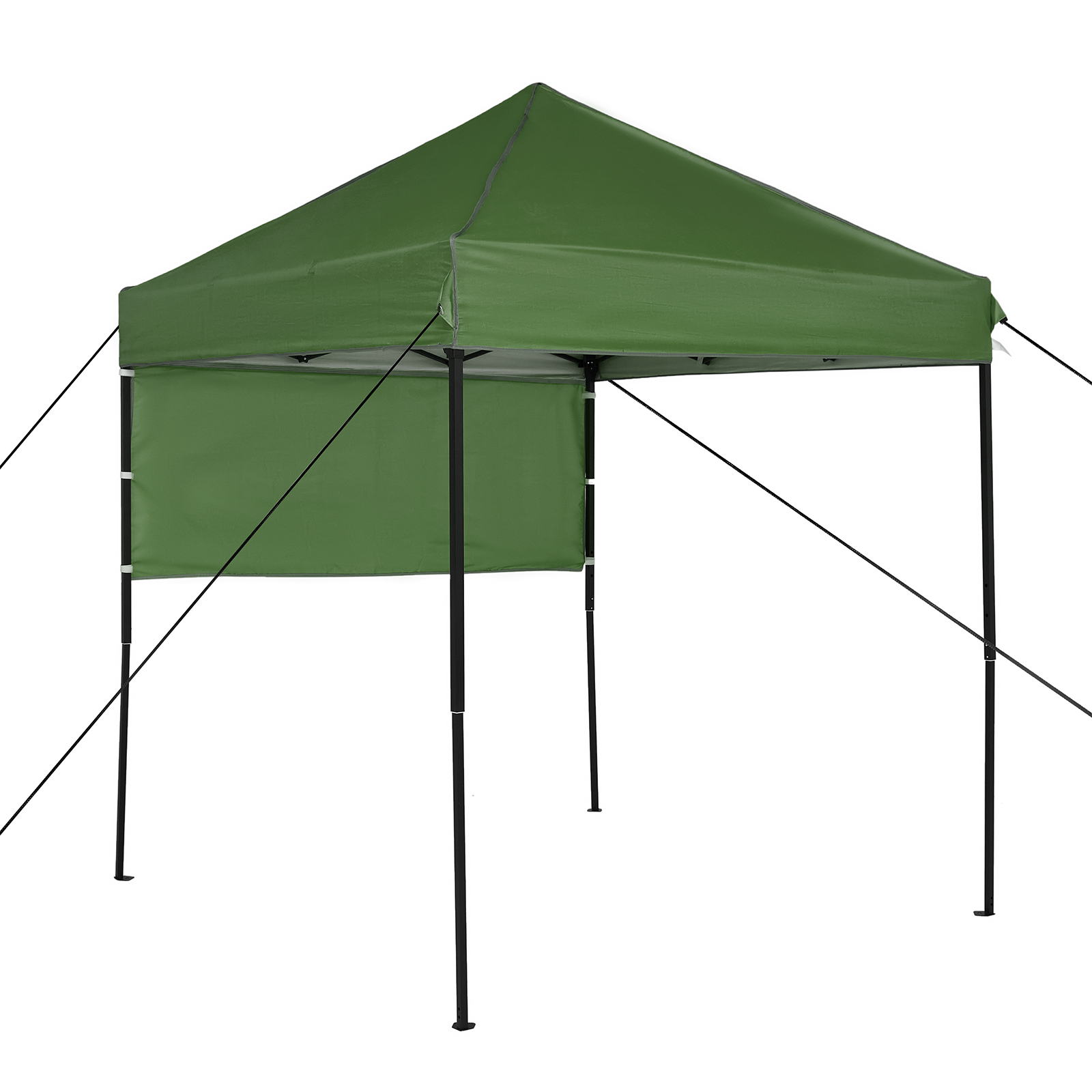 Canopy telt grønn 200 x 200 cm Oxford-stoff