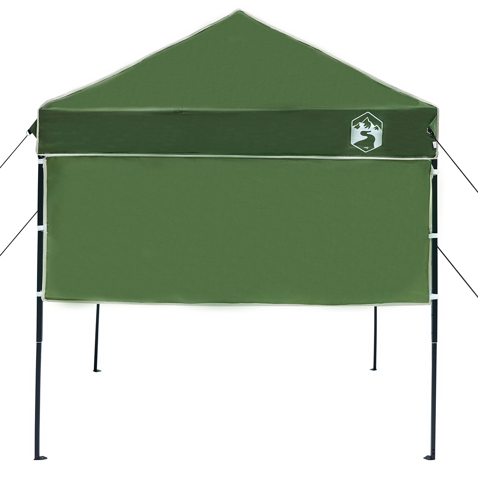 Canopy telt grønn 200 x 200 cm Oxford-stoff