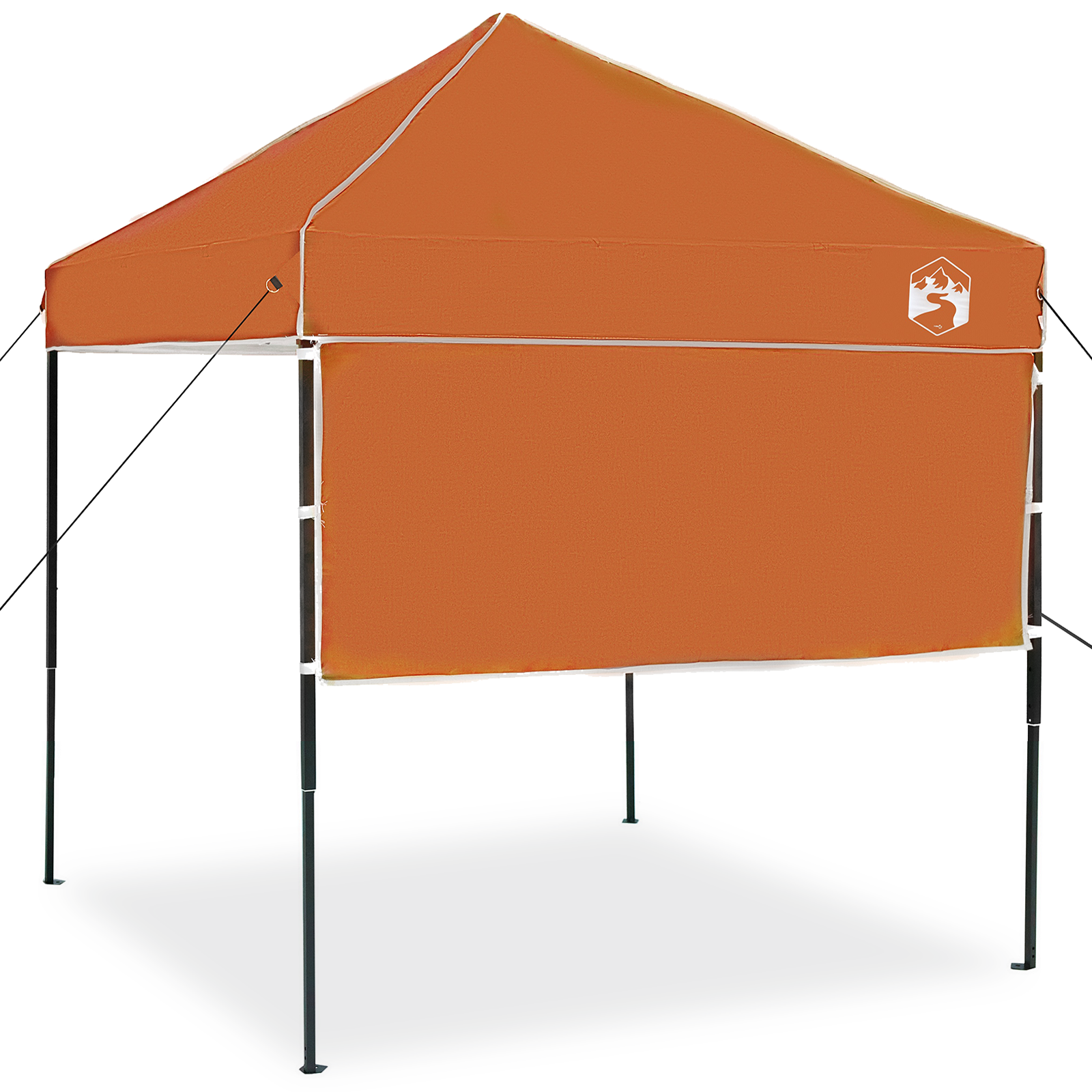 Canopy telt Oransje 200 x 200 cm Oxford-stoff