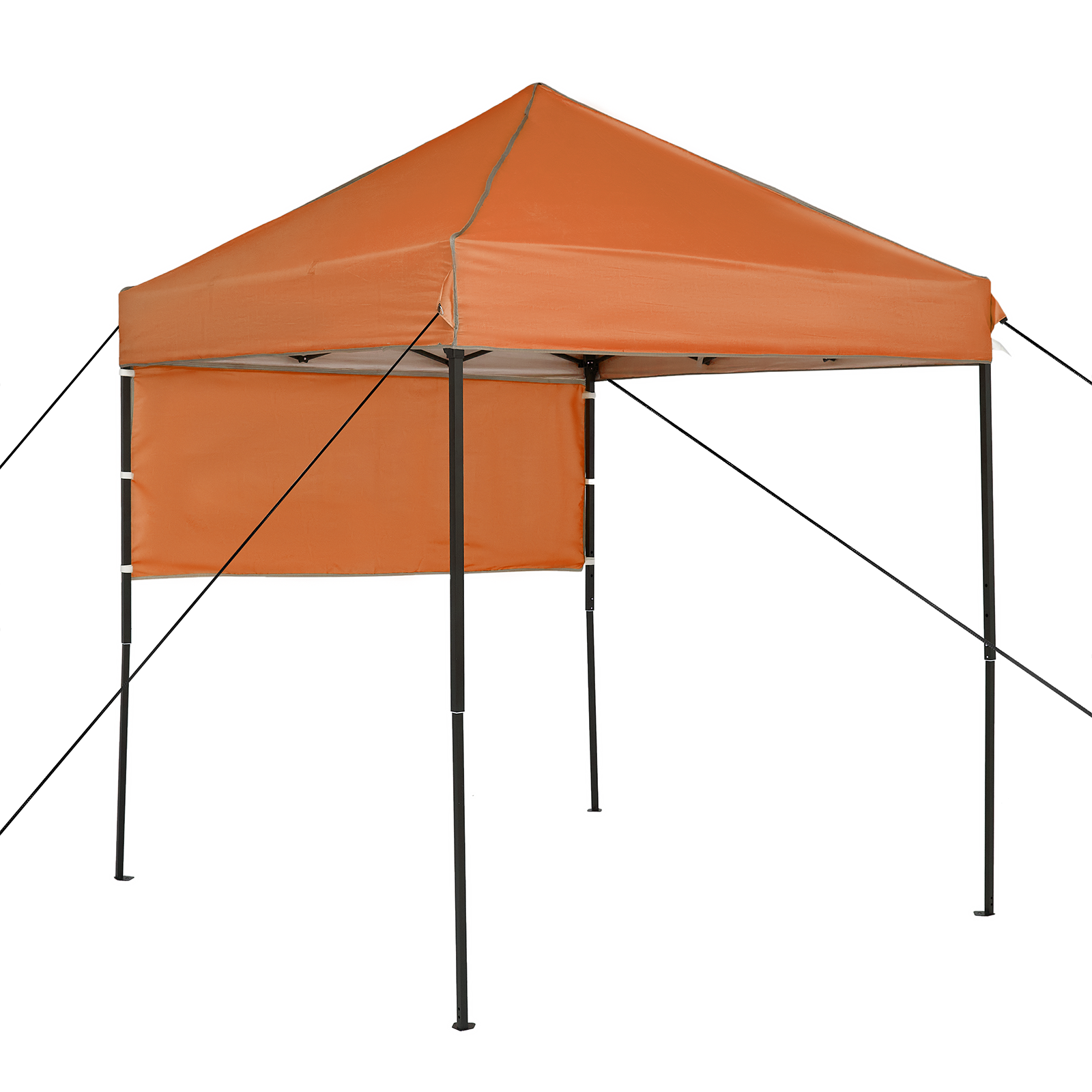 Canopy telt Oransje 200 x 200 cm Oxford-stoff