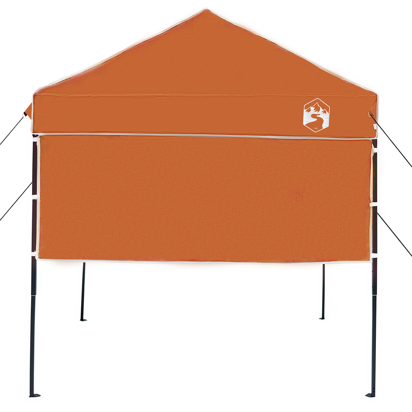 Canopy telt Oransje 200 x 200 cm Oxford-stoff