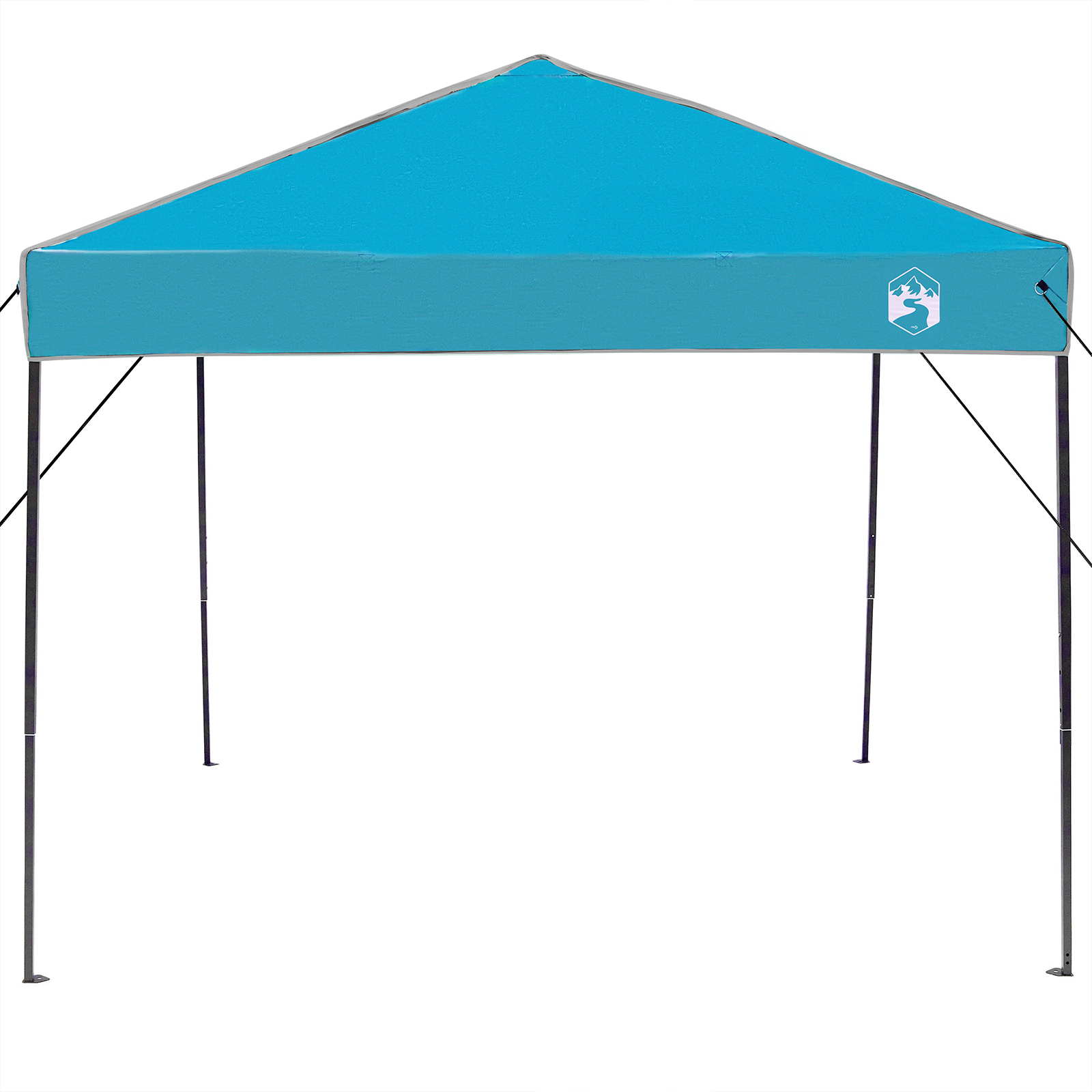 Canopy telt Blå 250 x 250 x 227 / 236 / 245 cm Oxford-stoff