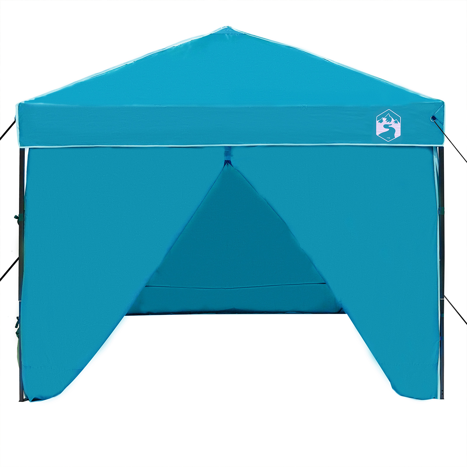 Canopy telt Blå 250 x 250 x 227 / 236 / 245 cm Oxford-stoff