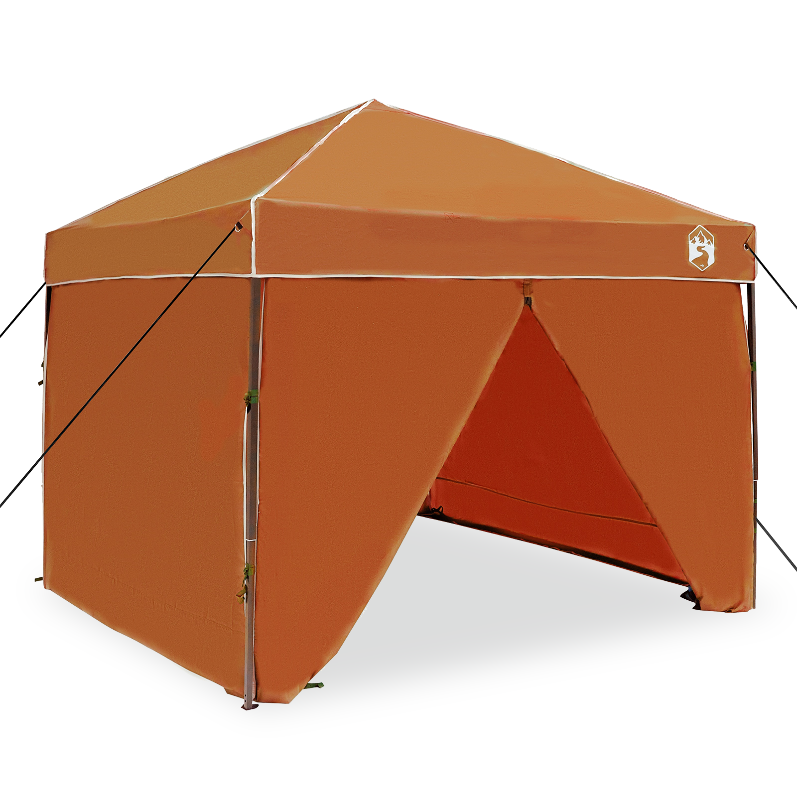 Canopy telt Oransje 250 x 250 x 227 / 236 / 245 cm Oxford-stoff