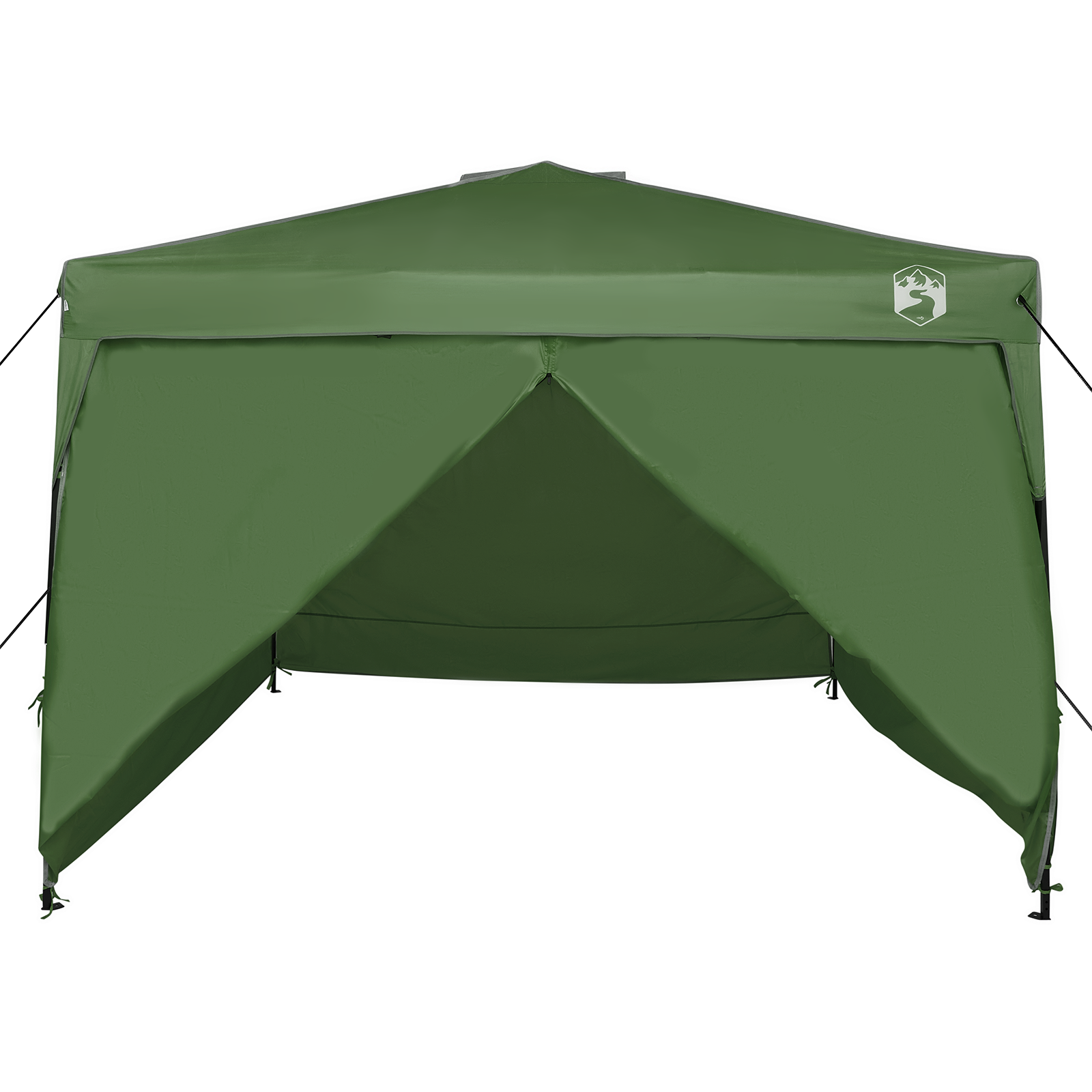 Canopy telt grønn 300 x 300 x 227 / 236 / 245 cm Oxford-stoff