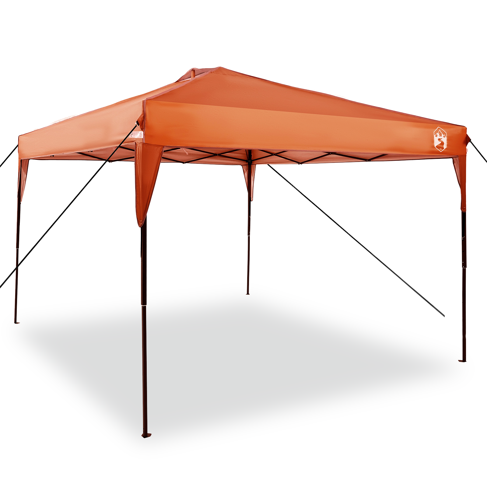 Canopy telt Oransje 300 x 300 x 227 / 236 / 245 cm Oxford-stoff
