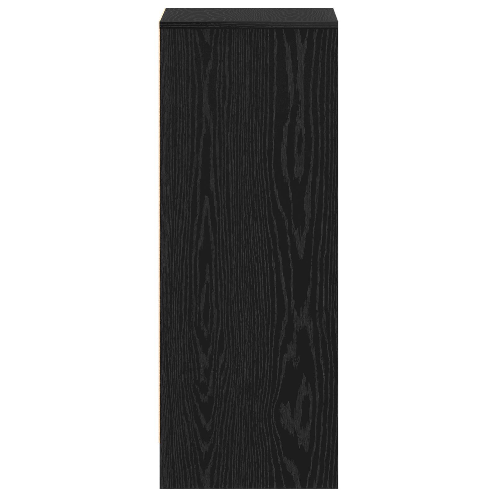 Skohylle Svart Eik 60x35x92 cm Laget av tre