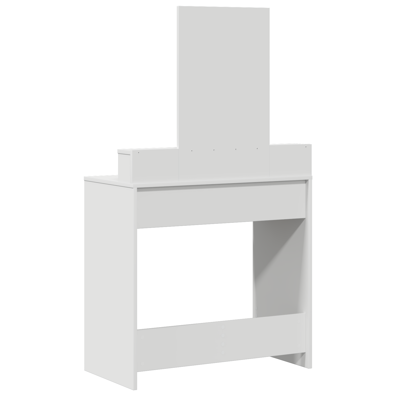 Sminkebord med Skuffer Hvit 79x41x140 cm