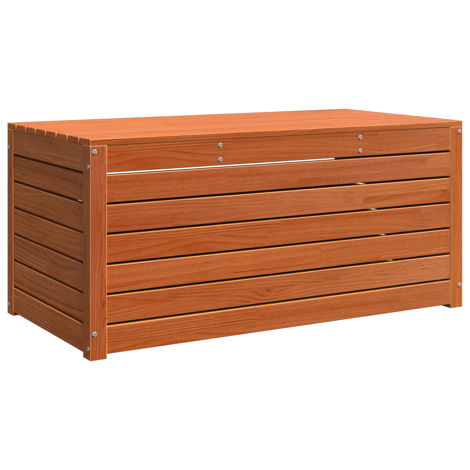 Hage Lagringsboks Voksbrun 101 x 50.5 x 46.5 cm Heltre furu