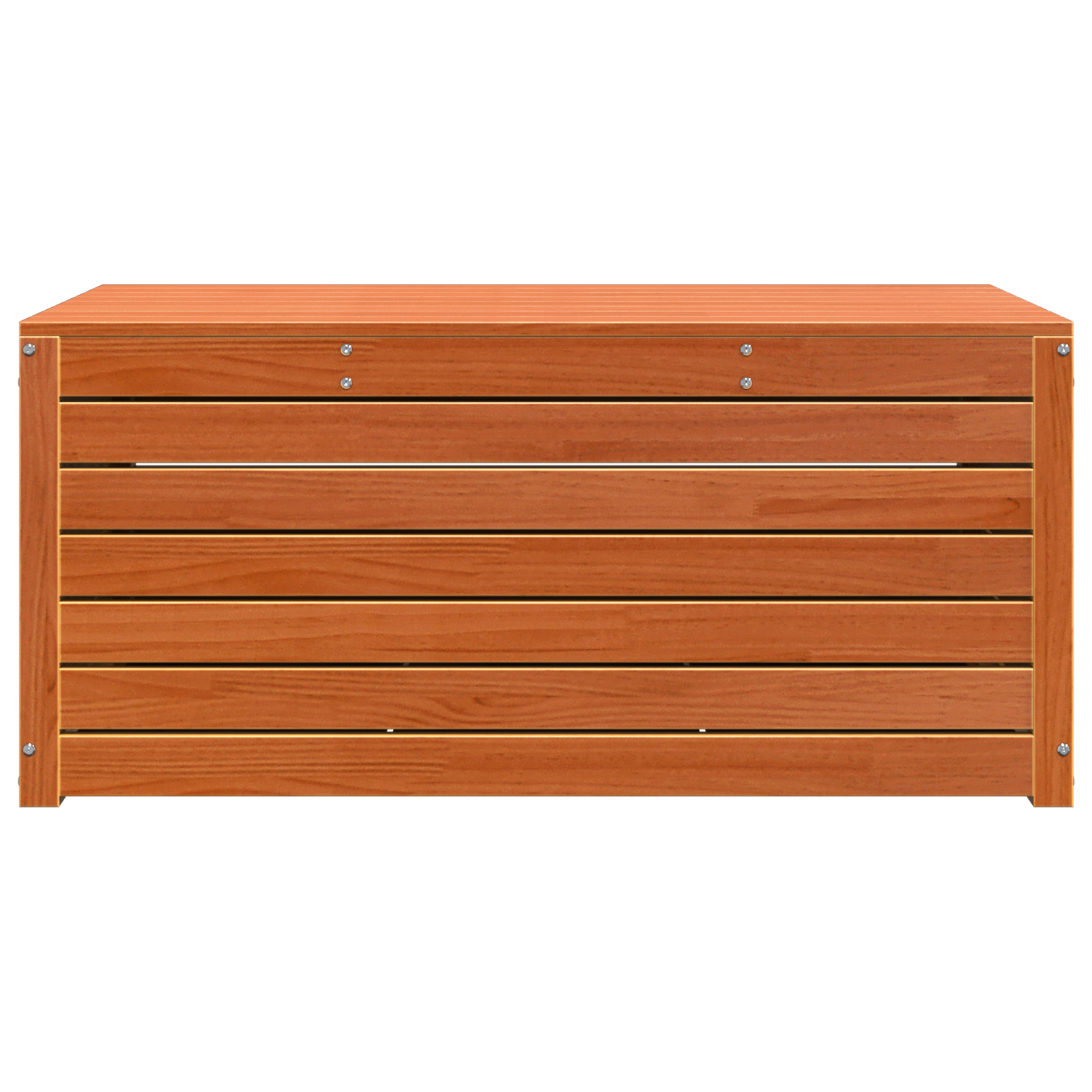 Hage Lagringsboks Voksbrun 101 x 50.5 x 46.5 cm Heltre furu