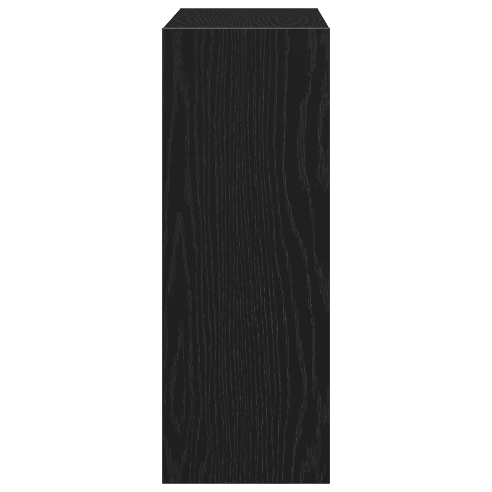 Skohylle Svart Eik 60x21x57 cm Konstruert Tre