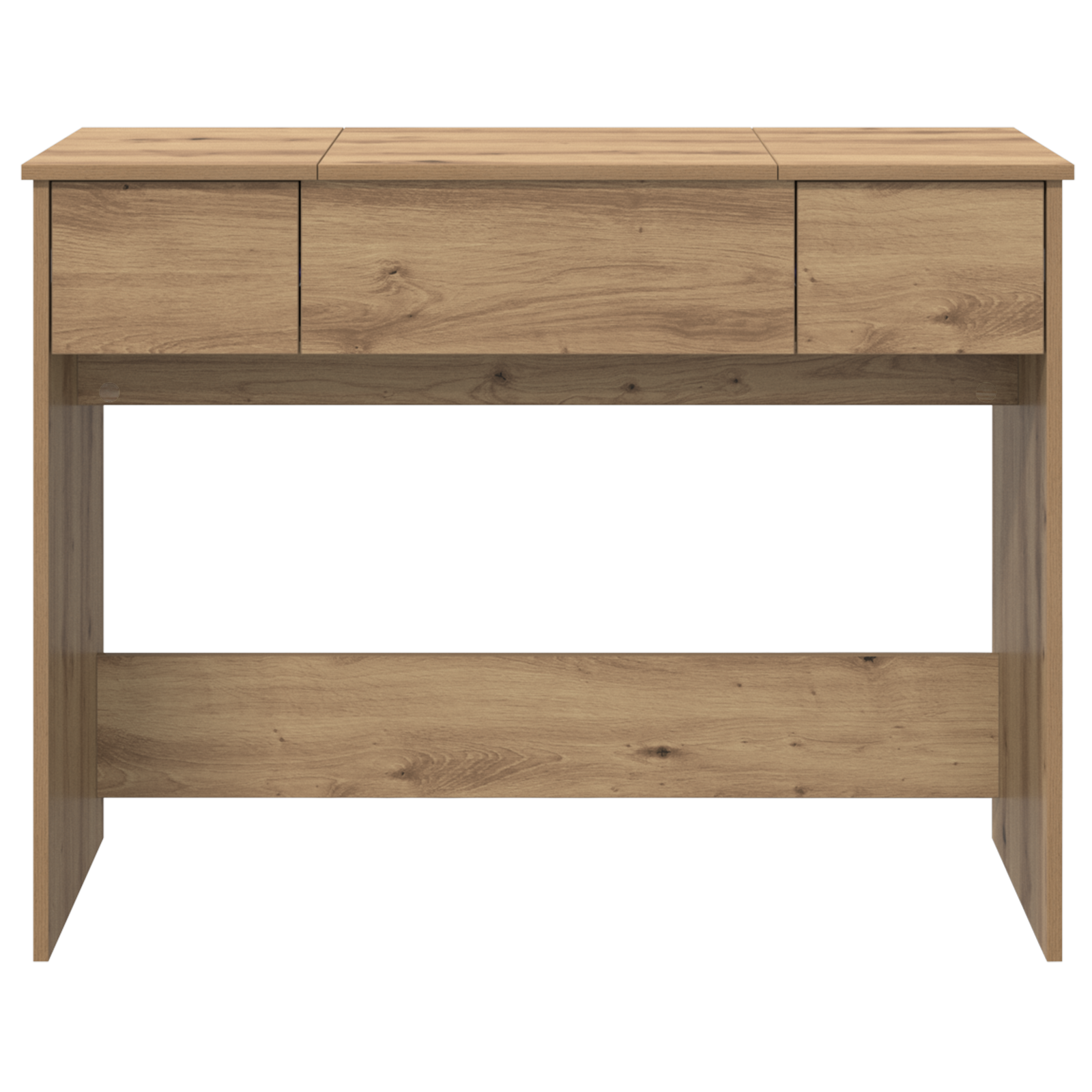 Dressing Bord med Speil Artisan Eik 100x45x76 cm