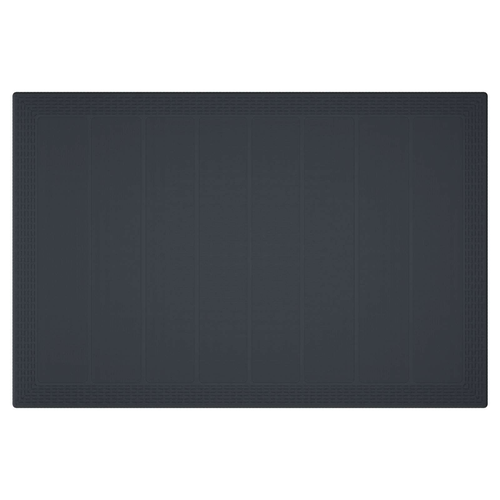 Hagebord Antrasitt 150x100x73 cm Poly Rattan