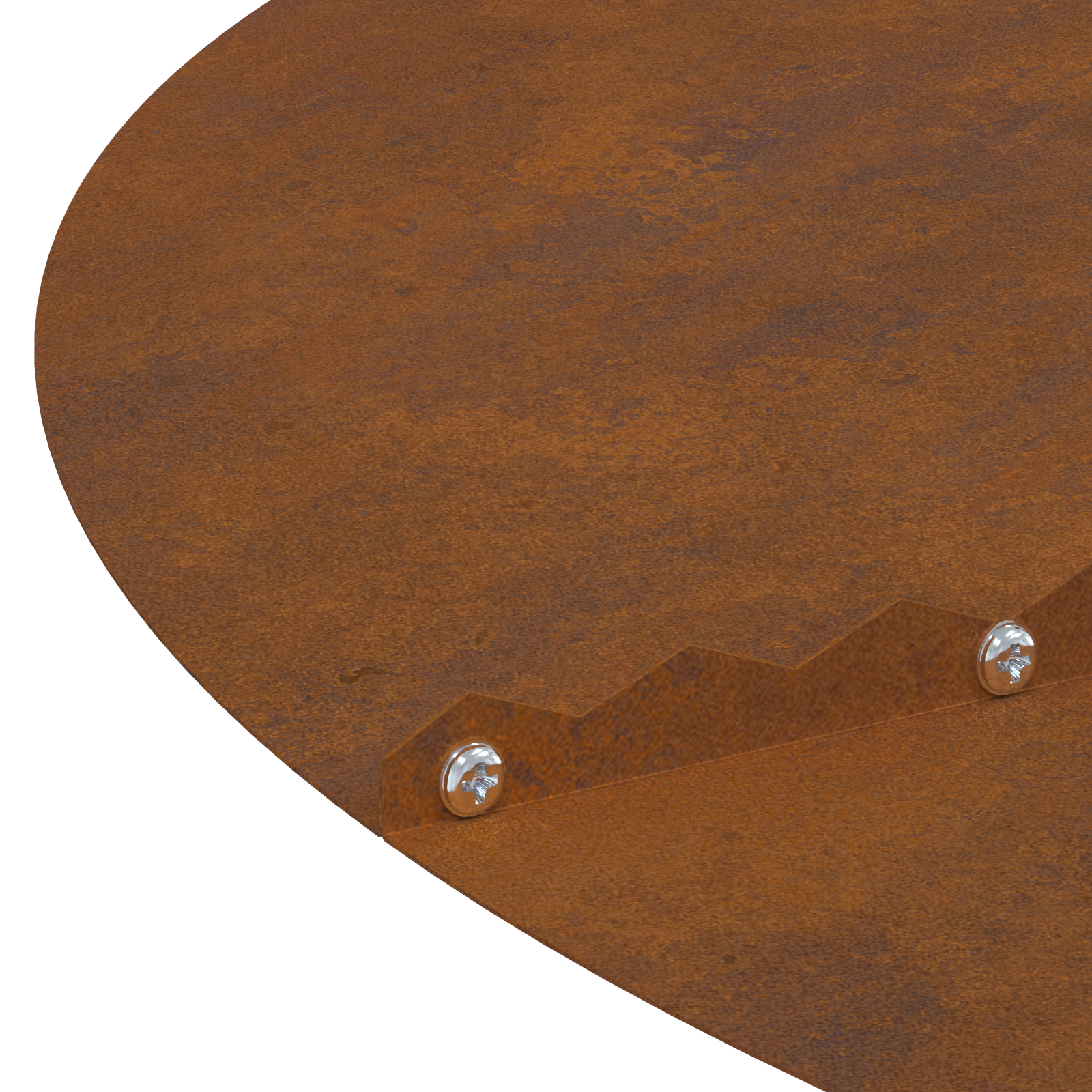 Corten Stål Plantekasse Corten stål 70 cm Diameter Holdbar