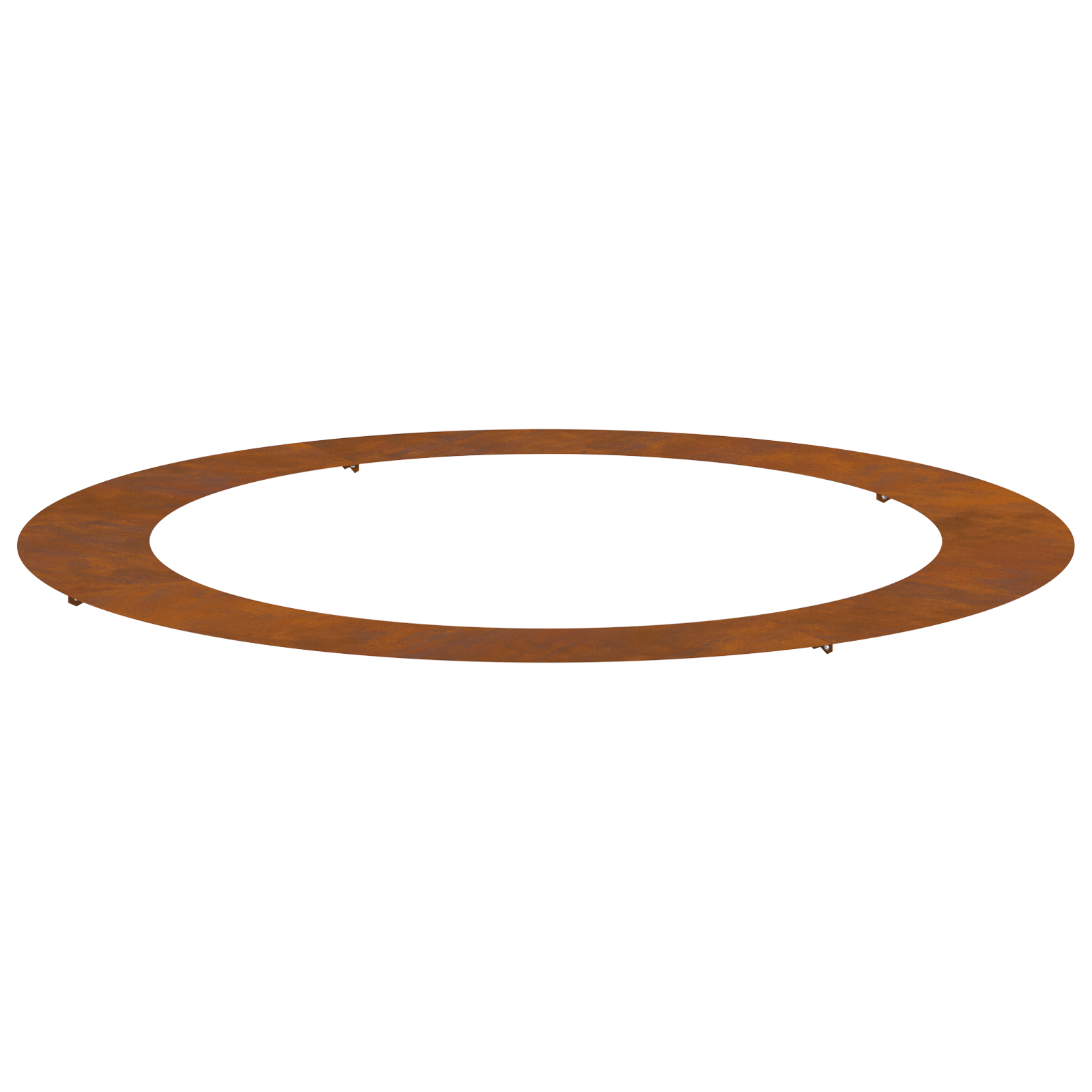 Corten stål plantekasse Corten stål Stor Holdbar Rund