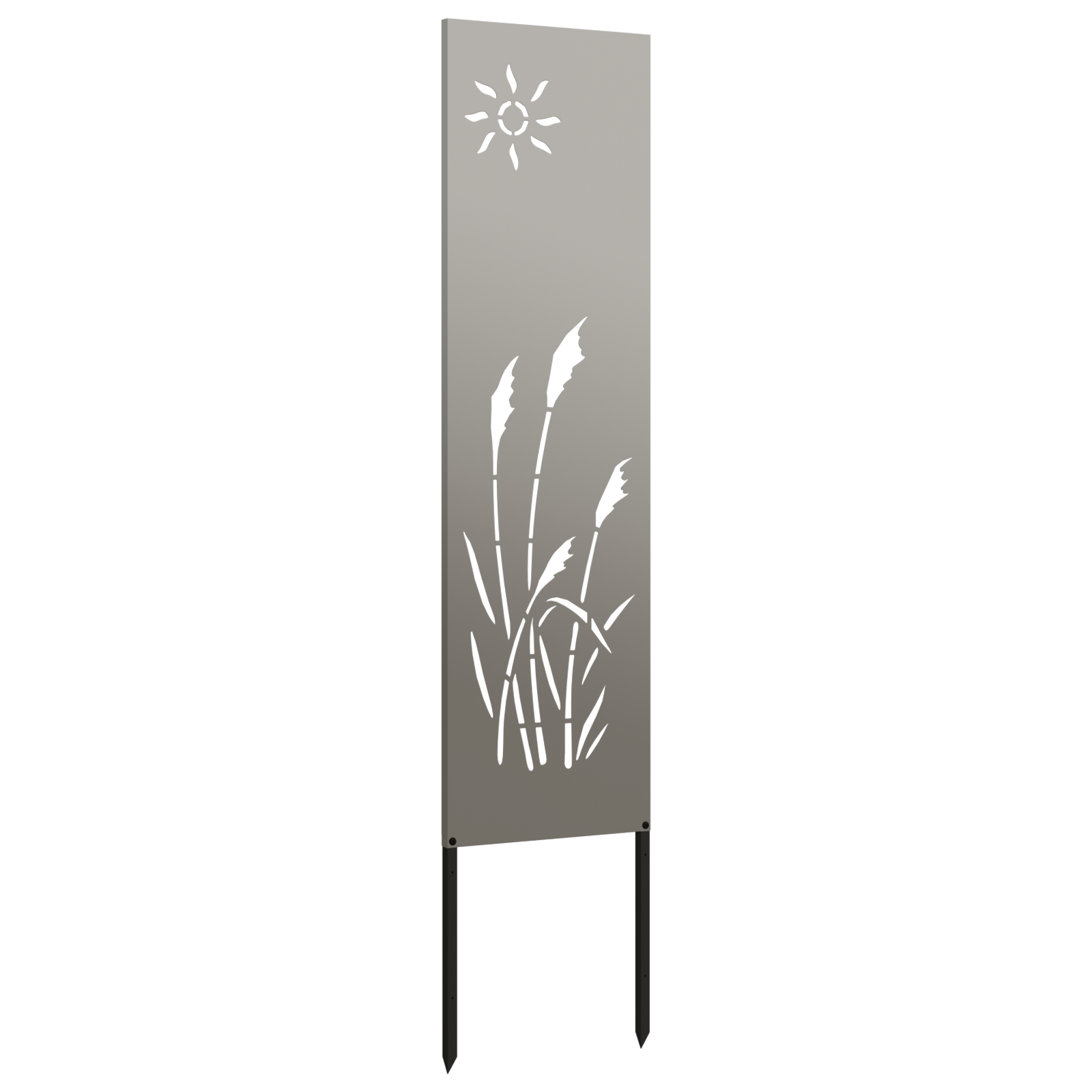 Hage Dekorativt Panel Rusten 32 x 140 cm Cortenstål