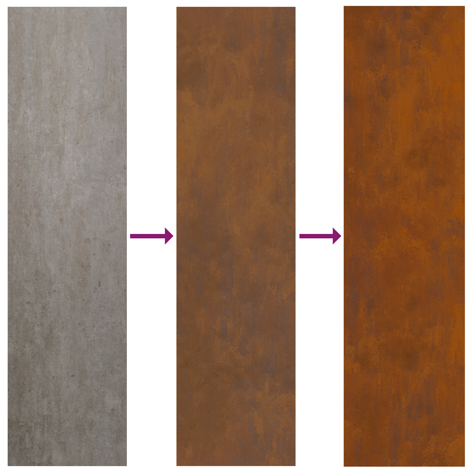 Hagekrukke med Dekorativ Panelet Rusten 32 x 140 cm