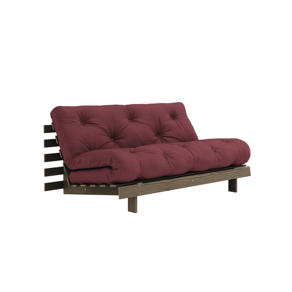 Karup Design Sovesofa Brunbeiset / Bordeaux Roots 160 Sovesofa