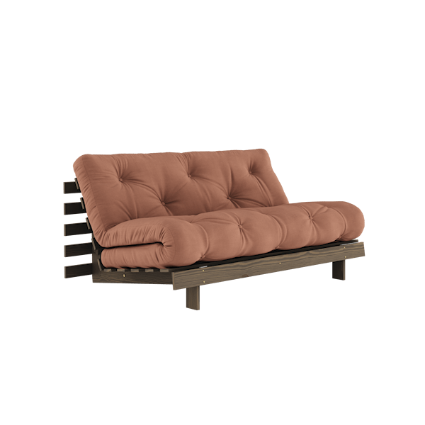 Karup Design Sovesofa Brunbeiset / Leire brun Roots 160 Sovesofa