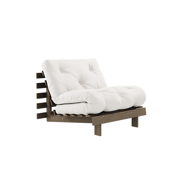 Karup Design Sovesofa Brunbeiset / Natur Roots 90 Seng Lenestol