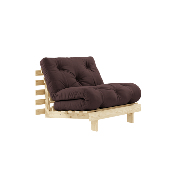 Karup Design Sovesofa Natur / Brun Roots 90 Seng Lenestol