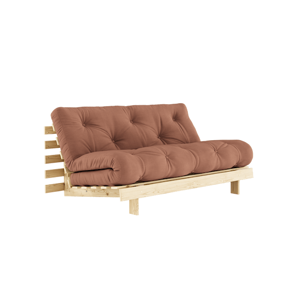 Karup Design Sovesofa Natur / Leire brun Roots 160 Sovesofa