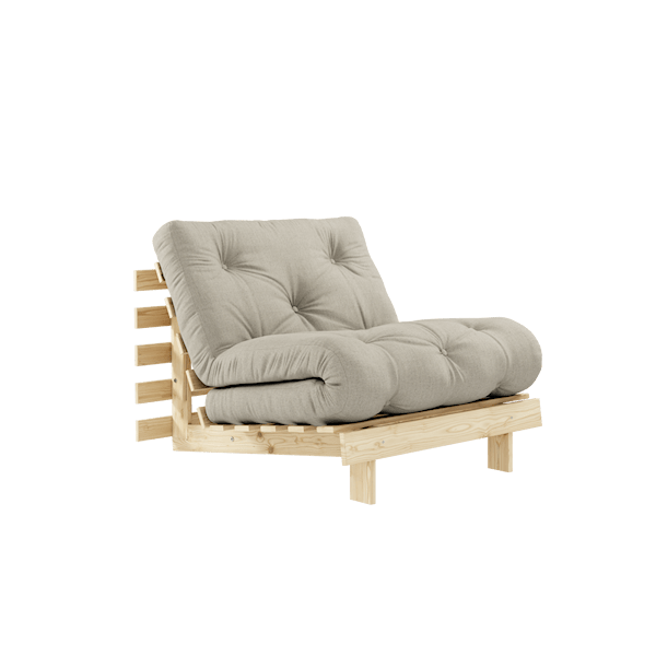 Karup Design Sovesofa Natur / Lin Roots 90 Seng Lenestol