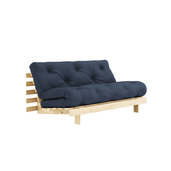 Karup Design Sovesofa Natur / Marineblå Roots 160 Sovesofa