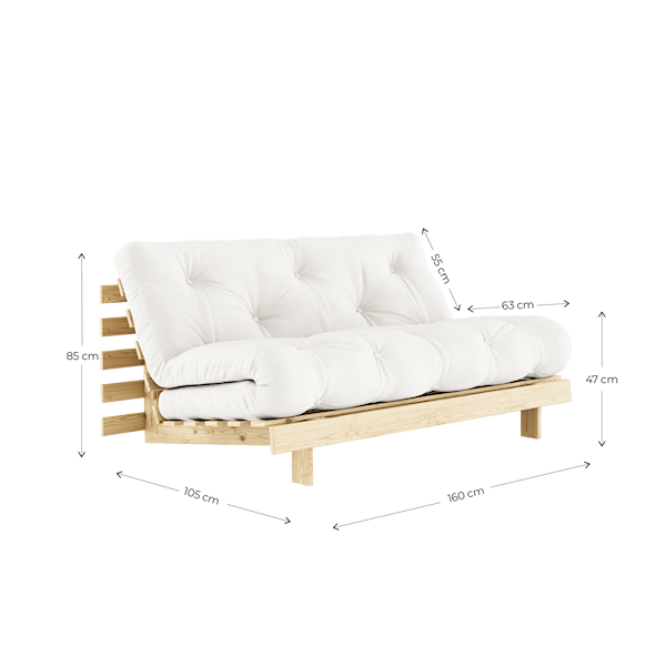 Karup Design Sovesofa Roots 160 Sovesofa