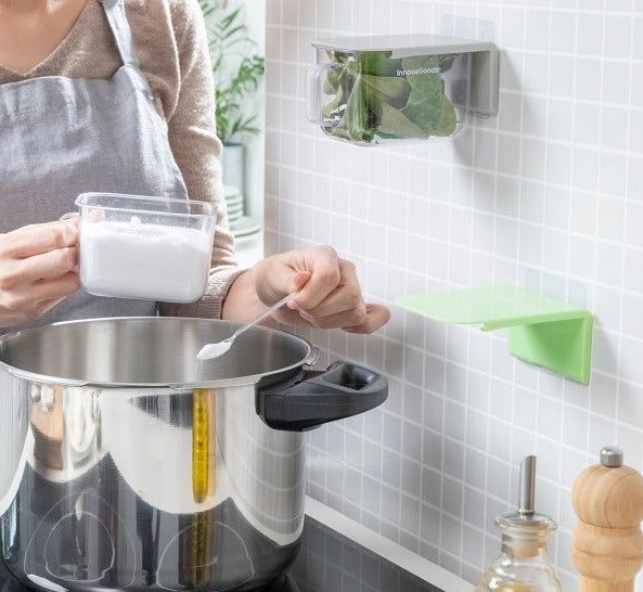 Kjøkkenbeholdere til vegg - Fritidsshoppen.nokjoppkjøkkenkjøkkenoppbevaring