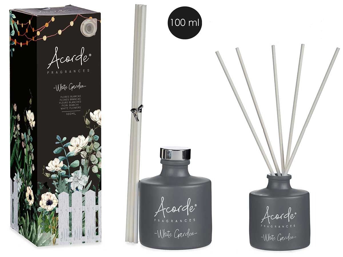 Mikado duftpinner 100 ml Hvite blomster - Fritidsshoppen.noAromaBaderomds