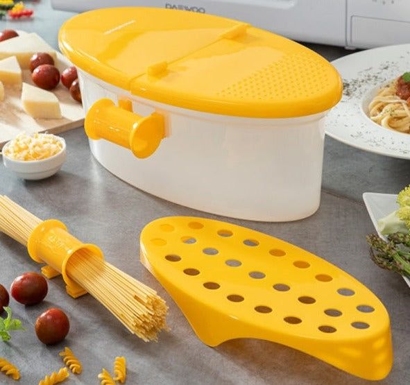 Pastakoker, dampkoker 4 i 1 for mikrobølgeovn, hele 2,25 liter kapasitet - Fritidsshoppen.nodampkokerkjøkkenmatlaging