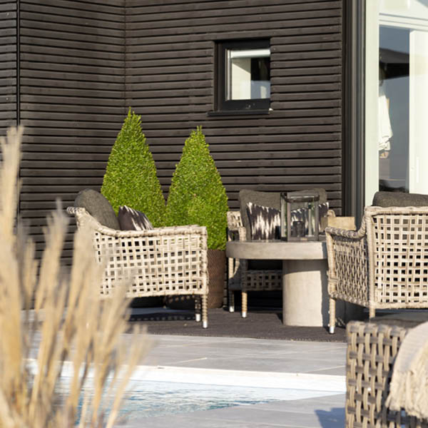 Malaga Sofa utendørs Classic Grey