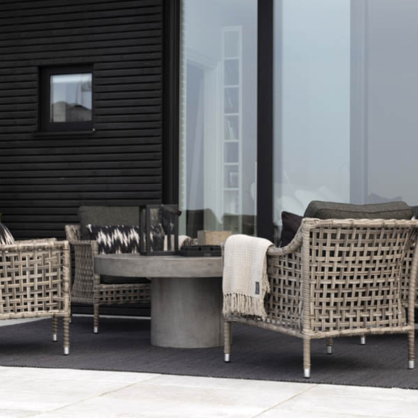 Malaga Sofa utendørs Classic Grey