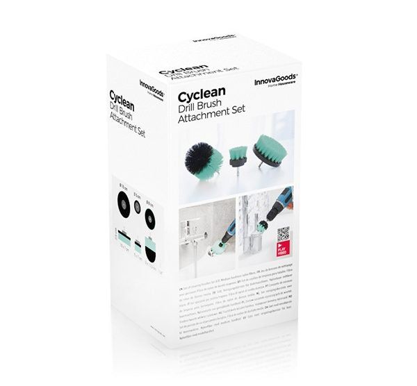 Smart sett med tre rensebørster - Fritidsshoppen.nofritidrengjøringrenu