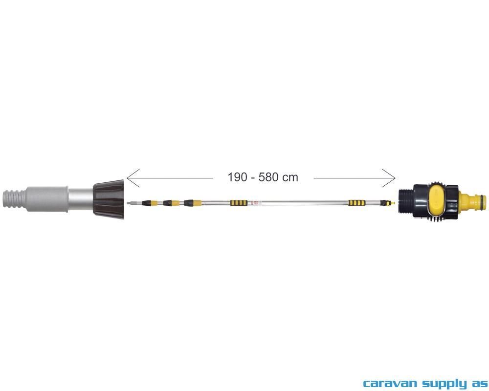 Teleskopskaft til vaskekost trippel og kvadruppel - Fritidsshoppen.nobilbåtvaskbilvaskbobil
