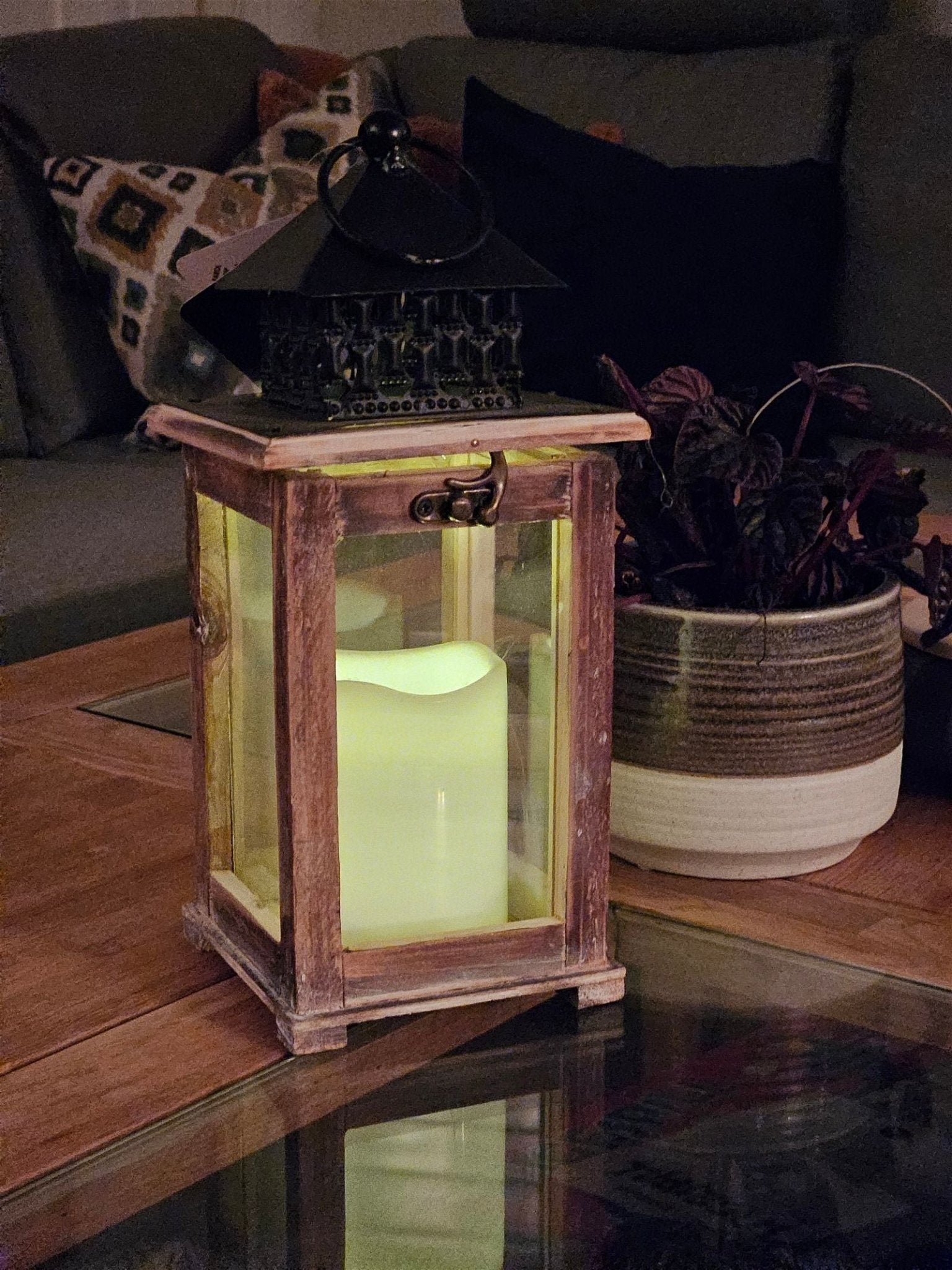 Trelykt med sorte detaljer - Fritidsshoppen.noDekorfritidgavesett