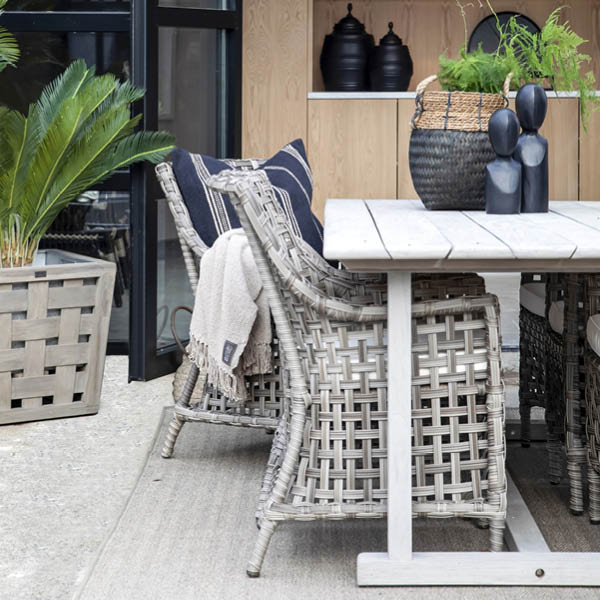 Malaga Spisestol utendørs Classic Grey