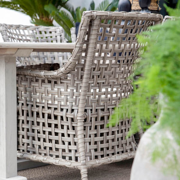 Malaga Spisestol utendørs Classic Grey